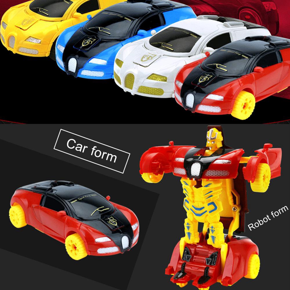 robot deformed car