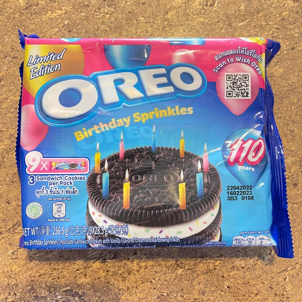 Oreo Birthday Sprinkles, 256.5g Shopee Philippines