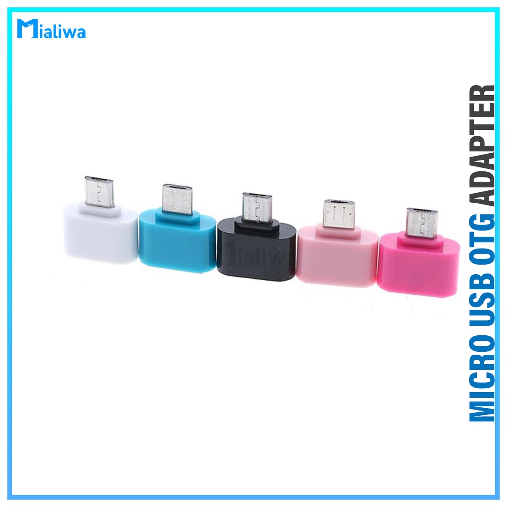 Micro USB OTG Adapter, Micro USB Male to USB 2.0 Female Adaptor, Sync ...