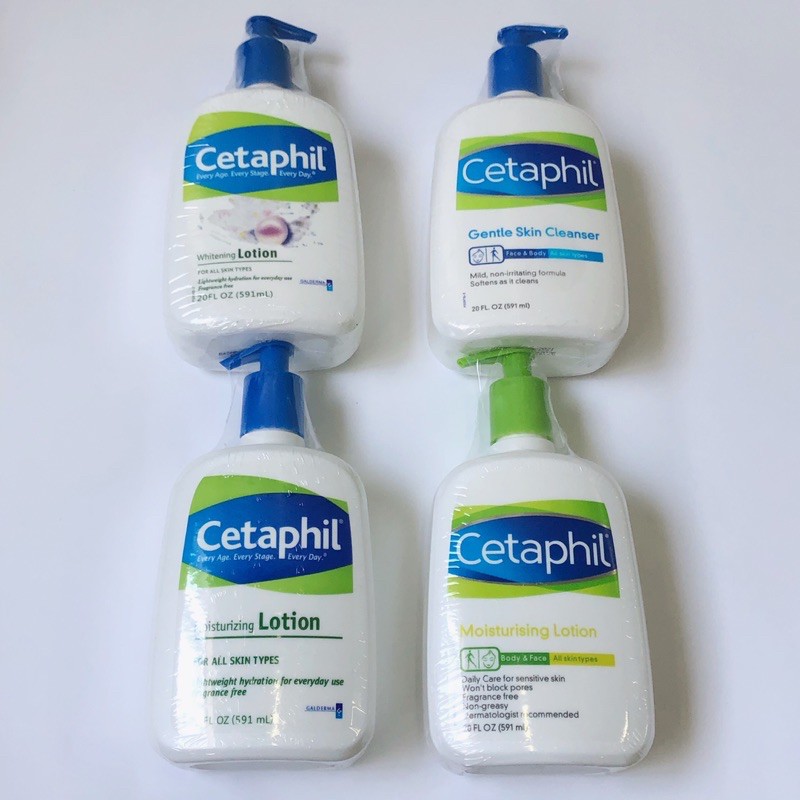 Cetaphil Whitening/Cleanser/Moisturizing Lotion 591ml | Shopee Philippines