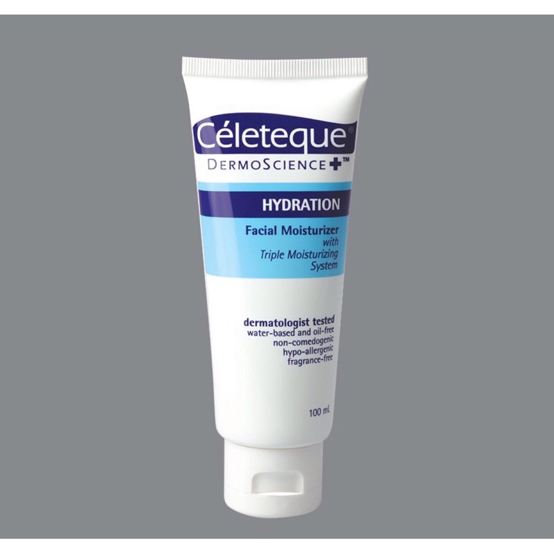 celeteque water based moisturizer