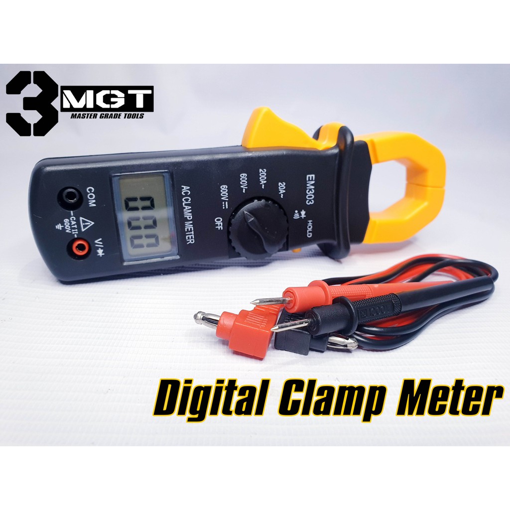 Digital Clamp Meter Em-303 | Shopee Philippines