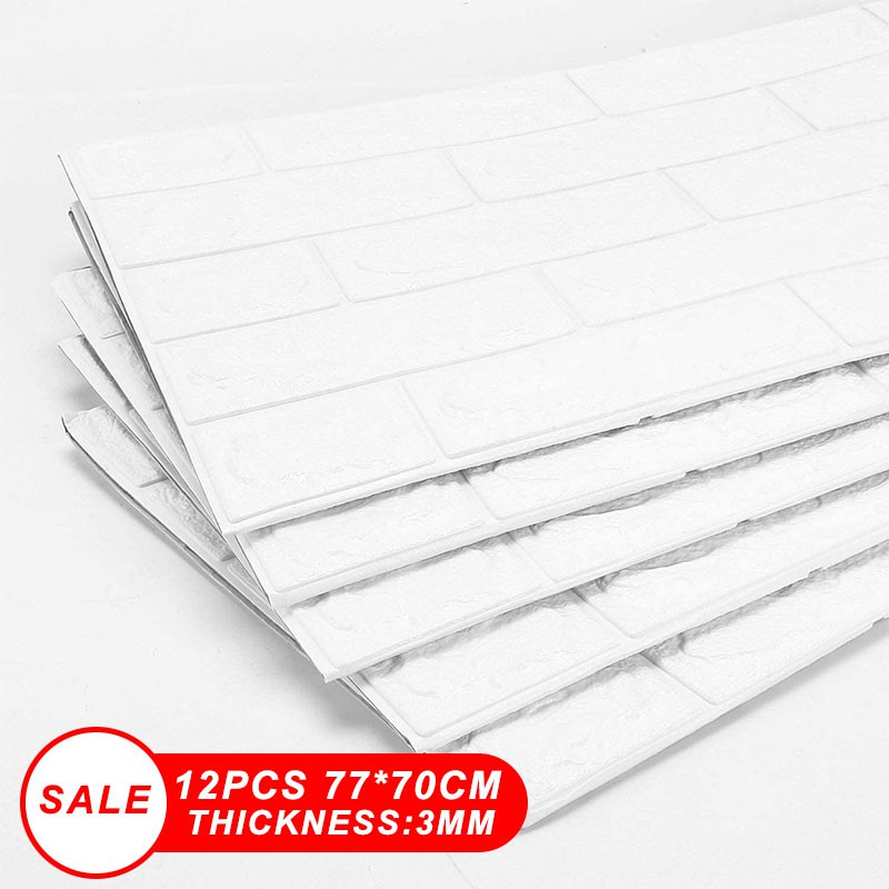 SelfAdhesive Wall Stickers Imitation Brick Home Renovation Wallpapers For Bedroom Wallpaper For