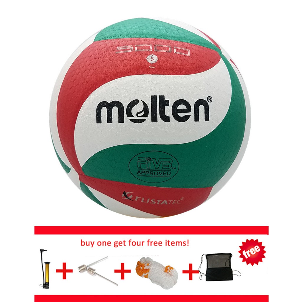 Molten Original V5m5000 Volleyball Size 5 Volleyball Ball Shopee Philippines