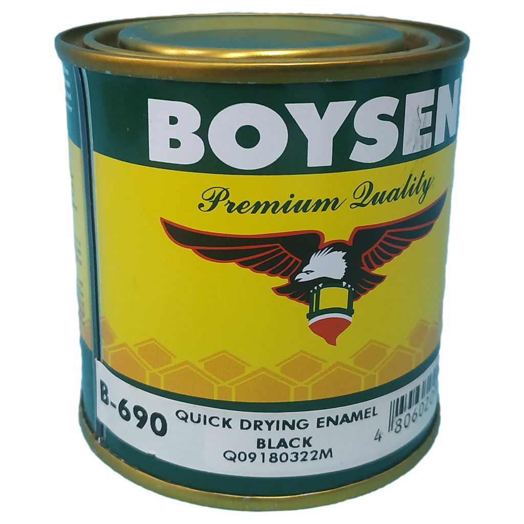 BOYSEN QDE Black B-690 ( 1/4 liter ) XDE J N | Shopee Philippines