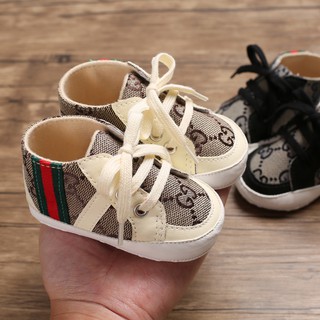 Gucci Baby Shoes Fashion Newborn Boys Casual Sneakers Anti-Slip Soft ...