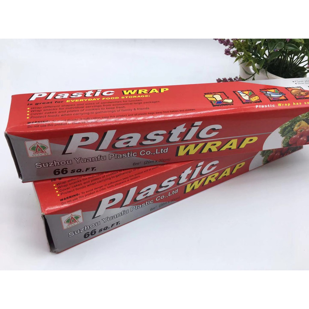 plastic wrap for food