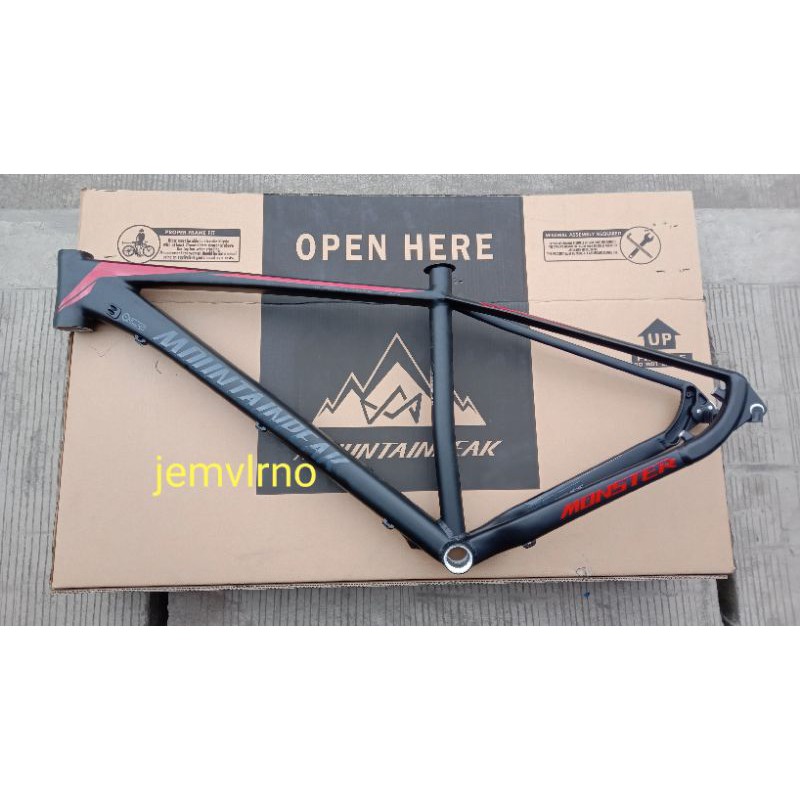 mountain peak frame ninja