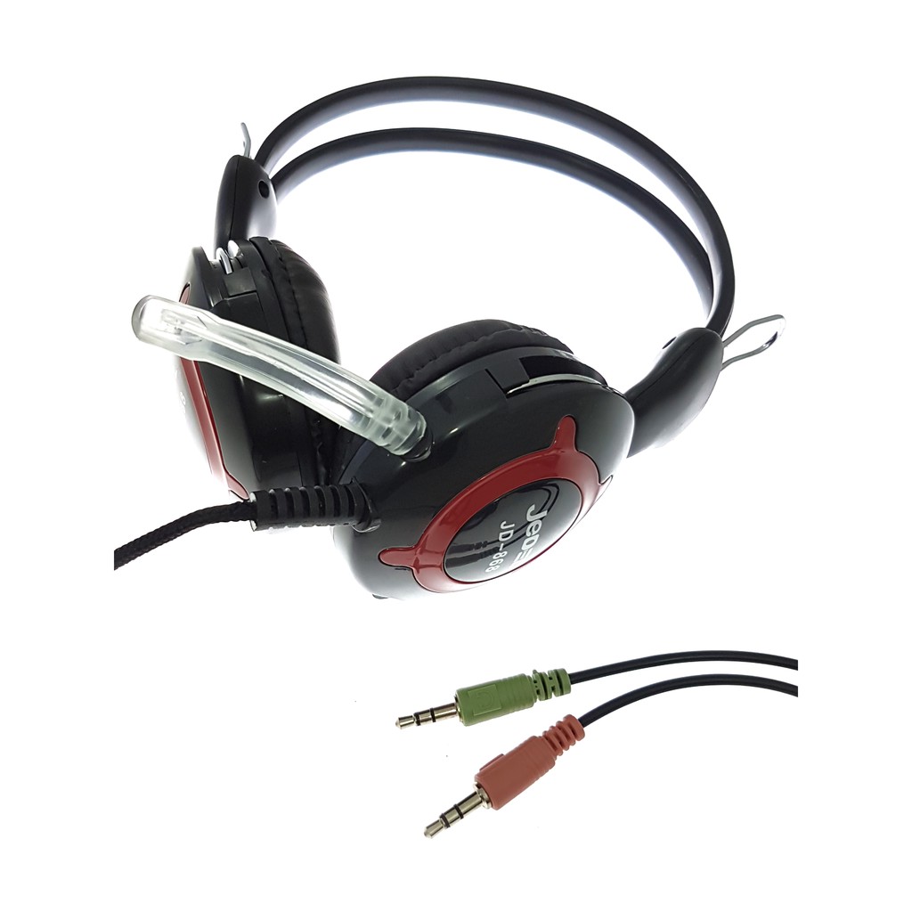 JeDEL Stereo Gaming Headphone with Mic wired headset JD868 Shopee