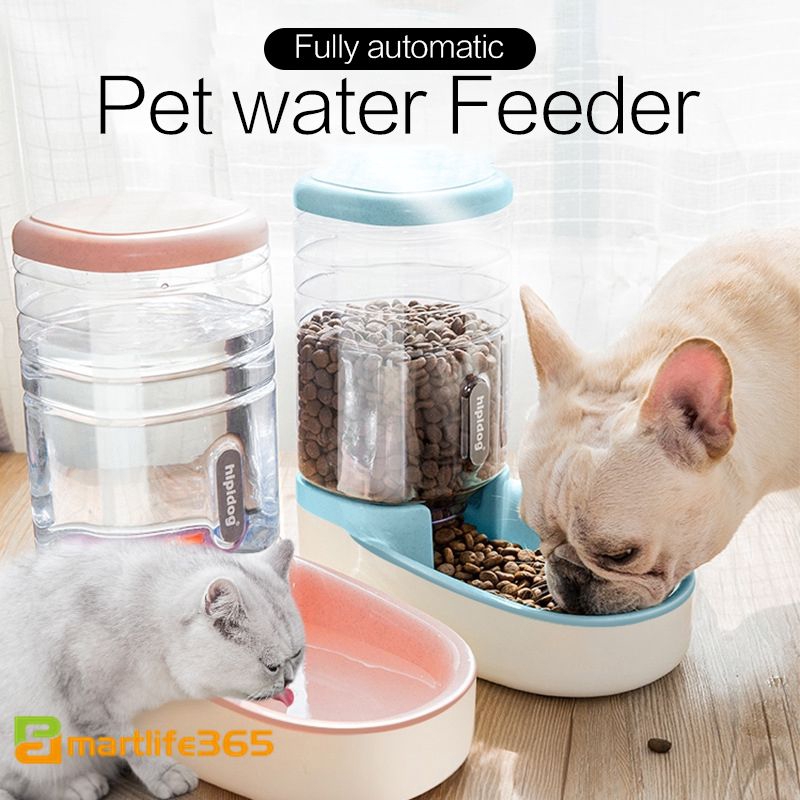 automatic dog feeder and water dispenser