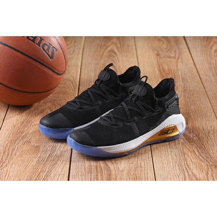curry 6 black white