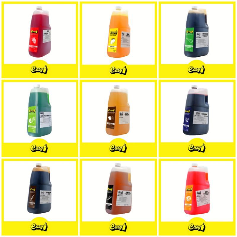Easy Brand Flavored Syrup 2.5kg (Best for milktea/fruitea) Shopee