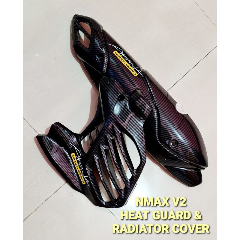 NMAX V2 SET HEATGUARD & RADIATOR COVER Shopee Philippines