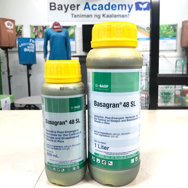 BASAGRAN BENTAZON 48 SL SELECTIVE HERBICIDE (1000mL/500mL) Shopee