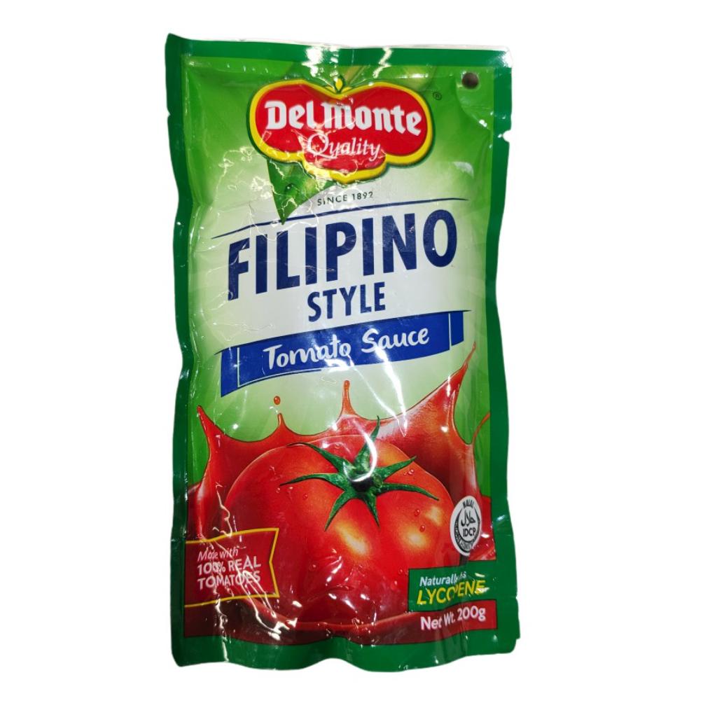 Del Monte Tomato Sauce Filipino 200g x 4 Shopee Philippines