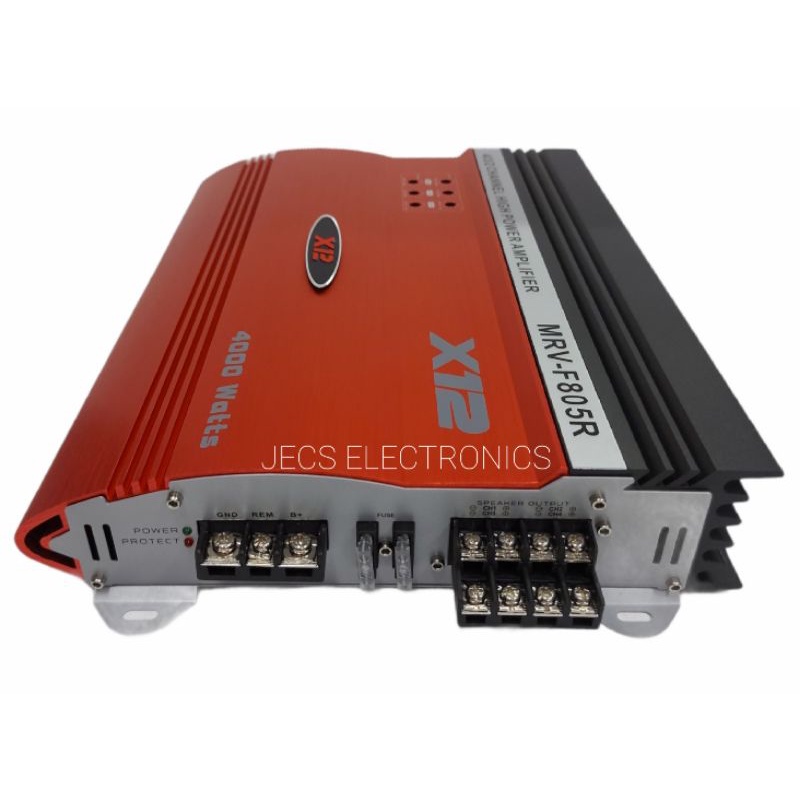 X12 Mrv F805r Car Amplifier 4000 Watts Philipes
