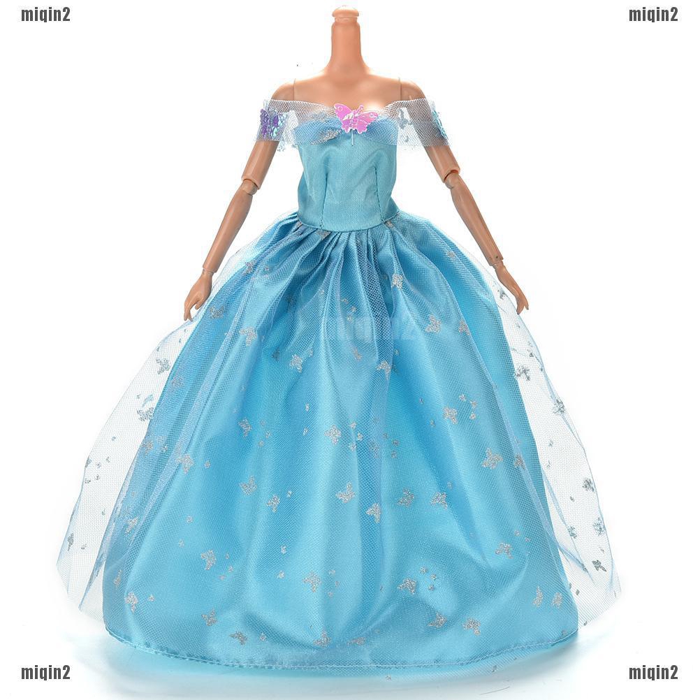 barbie with blue dress