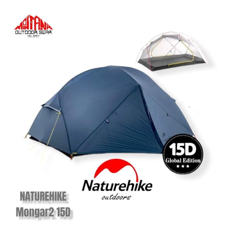 NATUREHIKE Mongar 2 15D Ultralight | Shopee Philippines