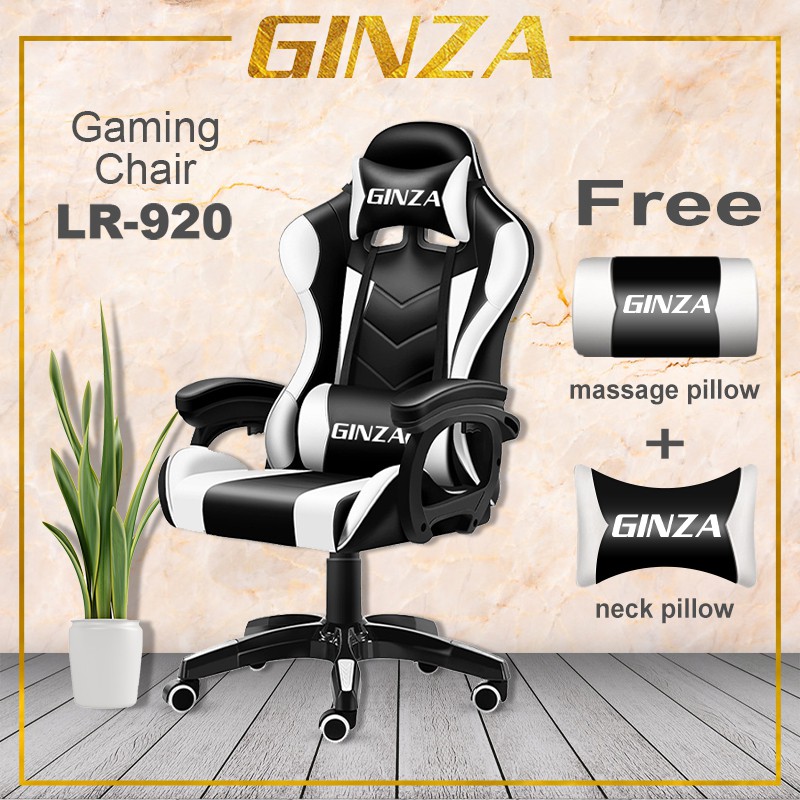 GINZA Gaming Chair Adjustable Shopee Philippines