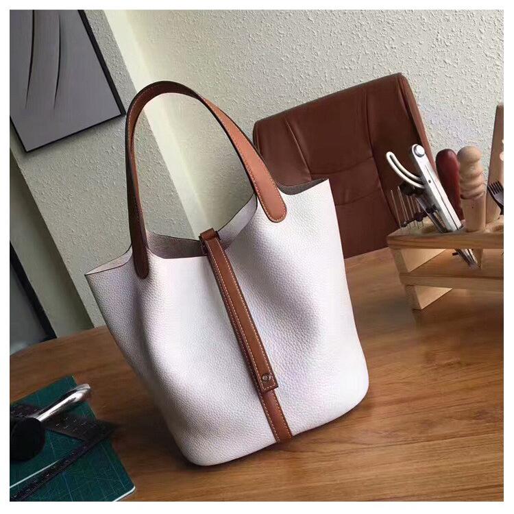 genuine leather tote handbags