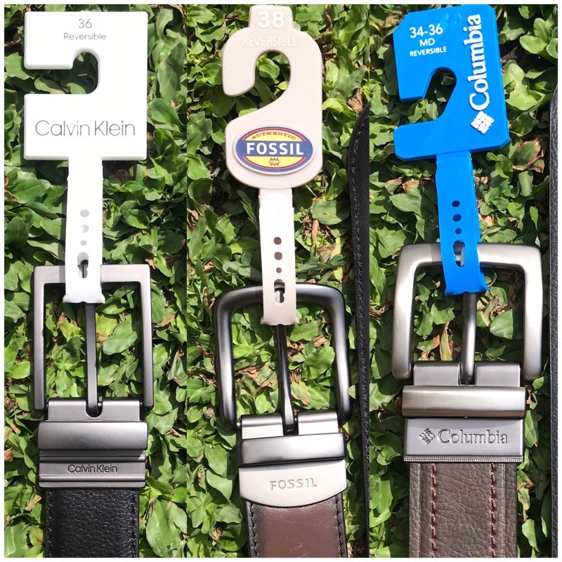 columbia reversible belt