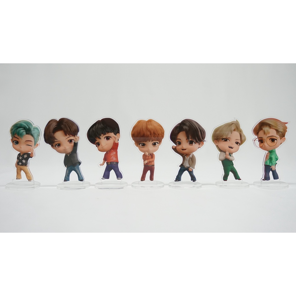 Bts Tinytan Acrylic Standee Set Shopee Philippines