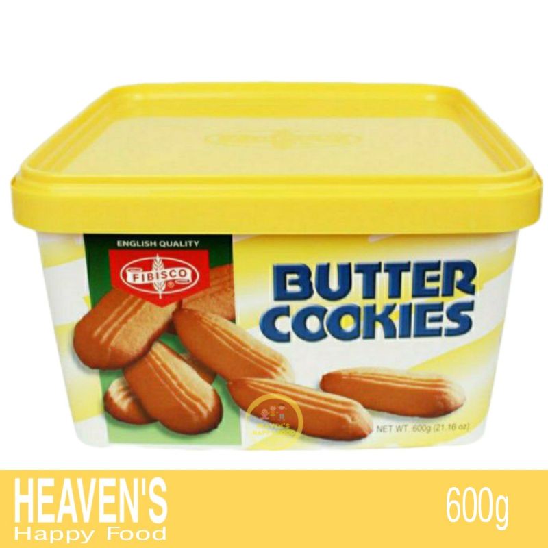 Fibisco Butter Cookies 600g | Shopee Philippines