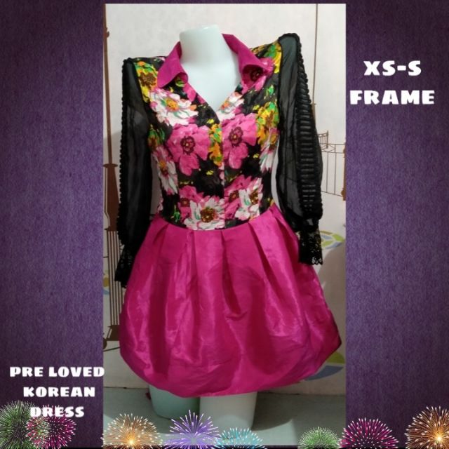 pink ladies day dress