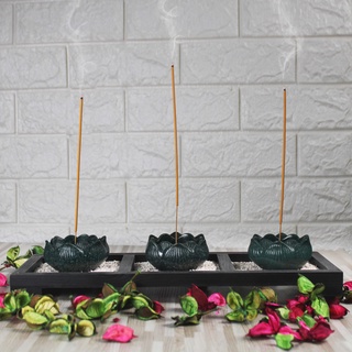 1Pots&Vases 1pc Flower Pot Wooden Tray with FREE Stone Grit (5.3”x15”x1” inches/275 grams) #7
