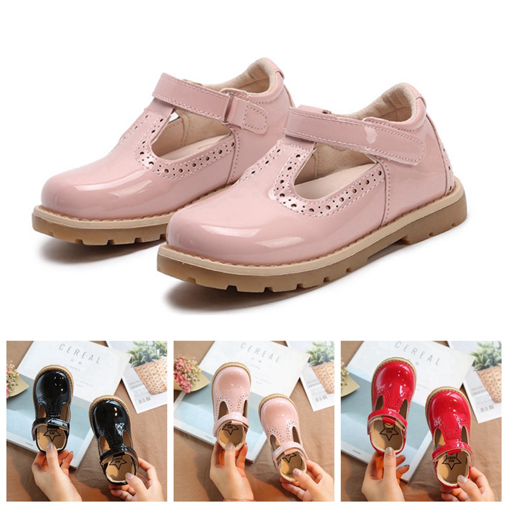 flat black party shoes