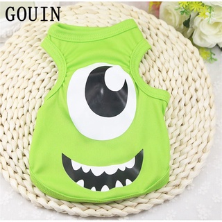 GOUIN XS-XXL Dog Vest Summer Dog Clothes Shirts Pet Puppy T Shirts For Small Dogs Cat Costume