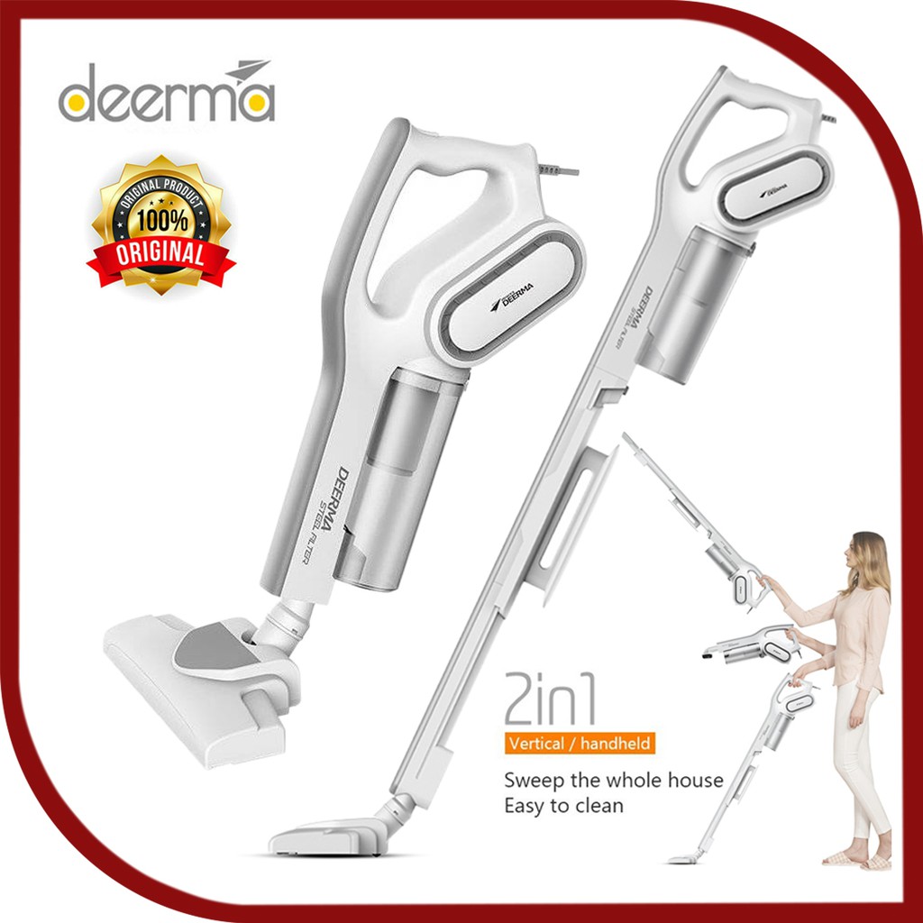 Deerma DX700 2-in-1 Vertical Hand-held Vacuum Cleaner With Large ...