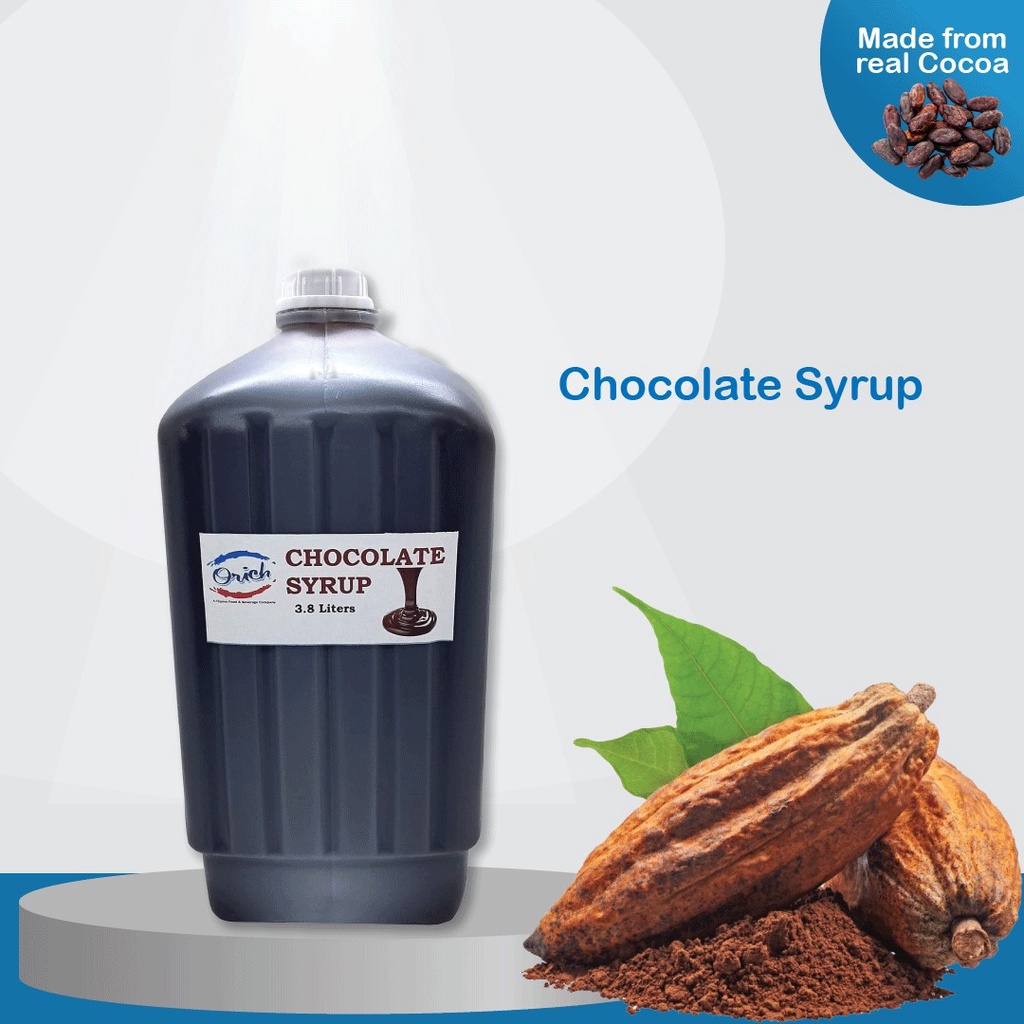 Orich Chocolate Syrup Shopee Philippines