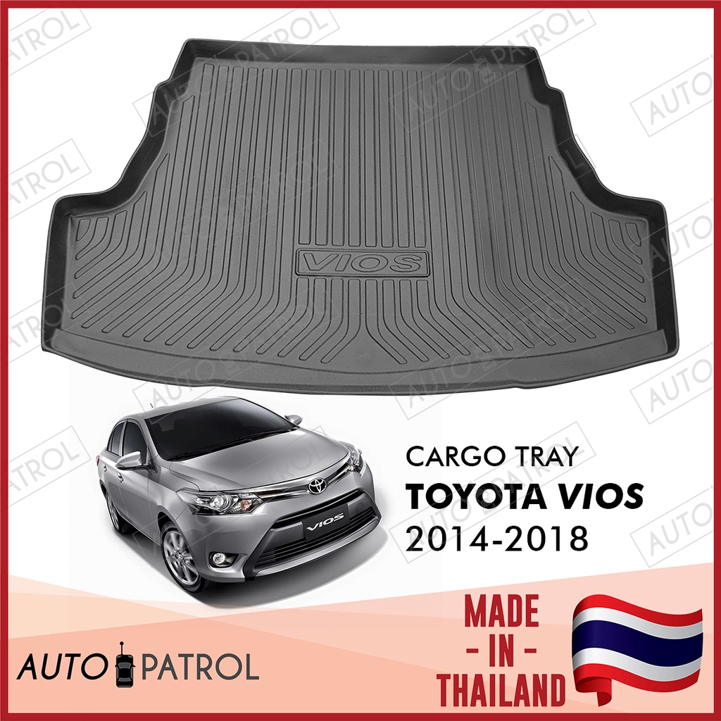 Toyota Vios 20142018 Rear Trunk Tray or Cargo Tray Shopee Philippines