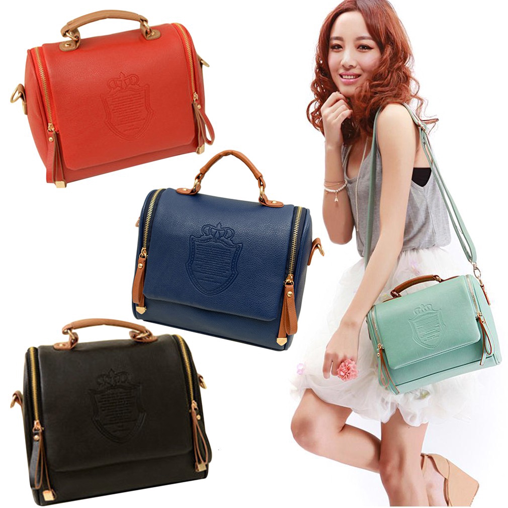 pu leather sling bag