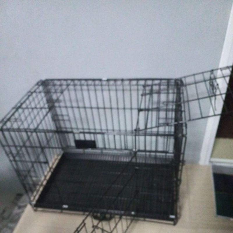 Quality XXL heavy duty Two Door collapsible dog cage 30x20x23 by inches
