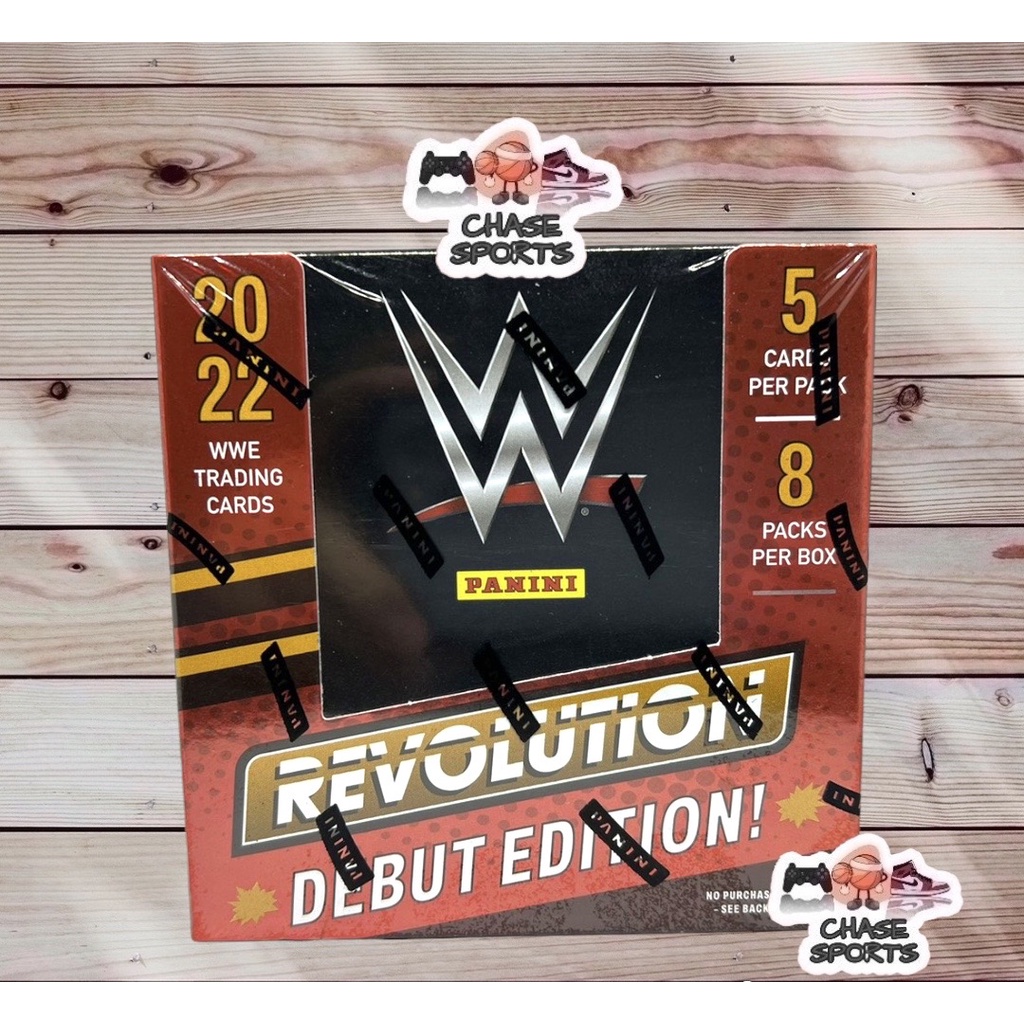 2022 Panini WWE Revolution Hobby Box Debut Edition Wrestling Cards