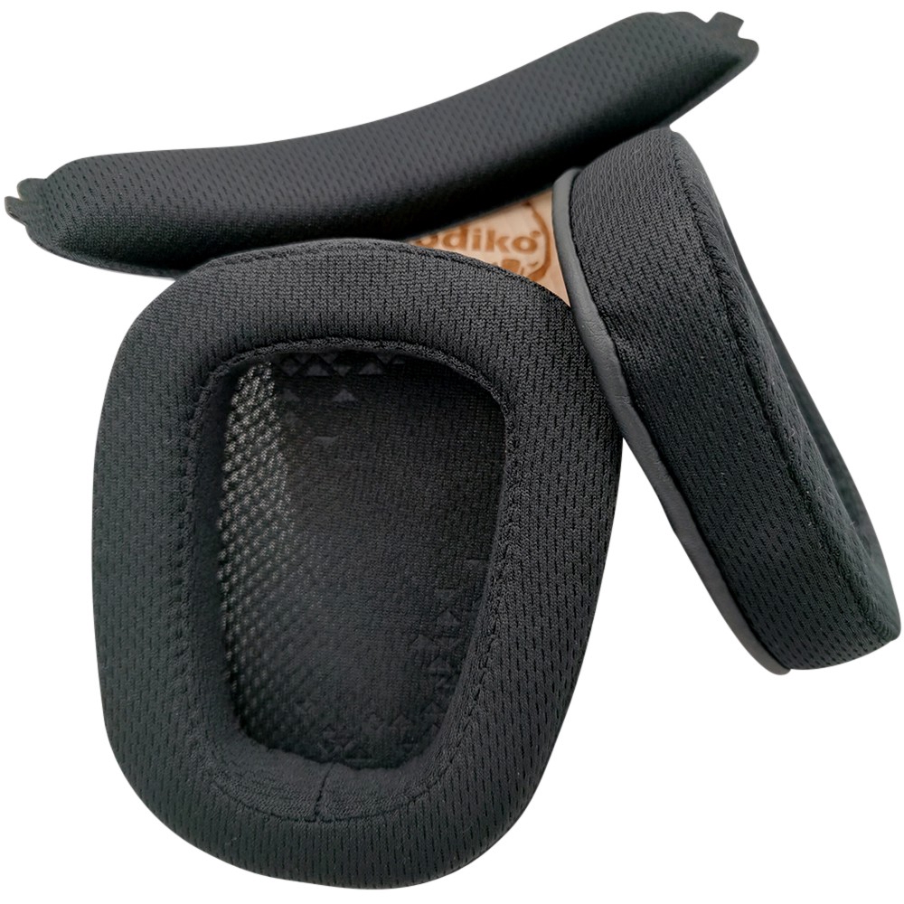 misodiko Replacement Ear Pads Cushion and Headband Kit for Logitech