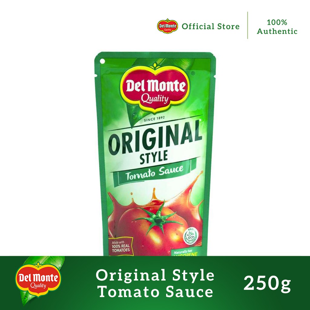 Del Monte Tomato Sauce Original Style 250ml Shopee Philippines