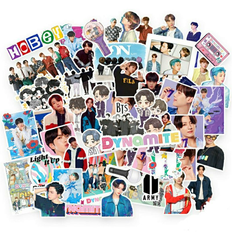 BTS KPOP Waterproof Stickers Shopee Philippines