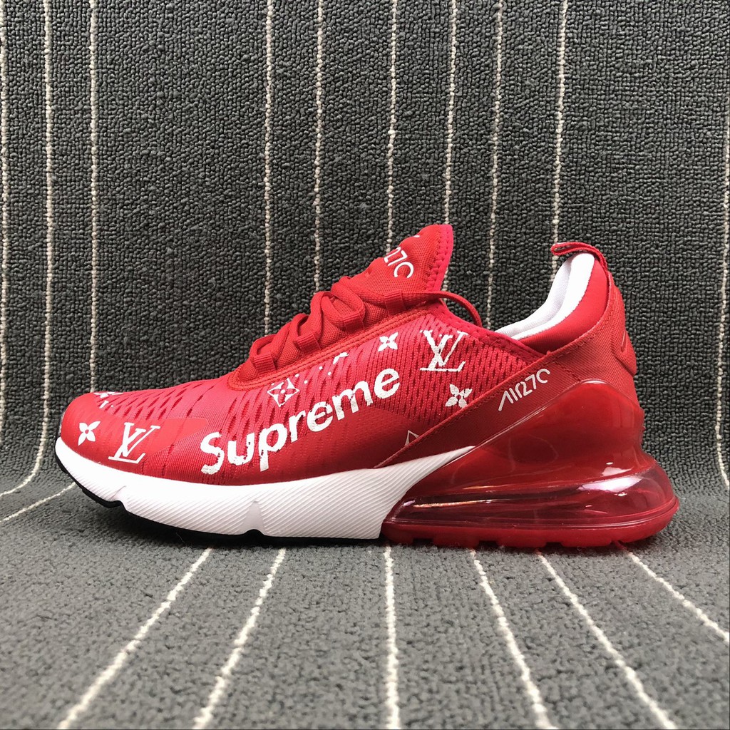 Кроссовки nike supreme. Nike Air Max 270 Supreme. Nike Air Max 270 x lv x Supreme. Nike Air 270 Supreme. Nike коллаборация Supreme.