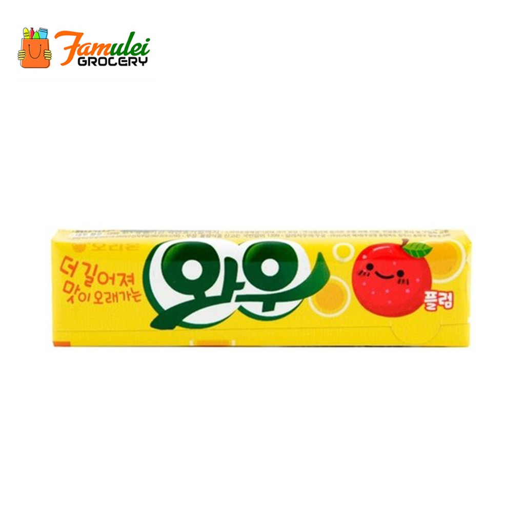 Orion Wow Pung Seon Gum Plum Flavor 21g Shopee Philippines