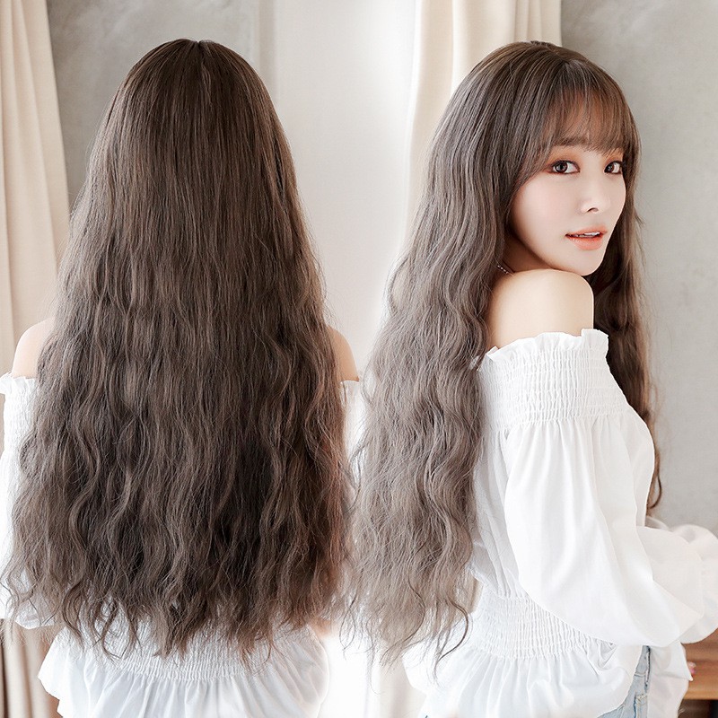 Wig Women Nlong Curly Hair Big Wave Korean Hair Fashion Jiafa