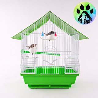 J14060001 101# BIRD CAGE Fan-shaped bird cage complete set with bird feeder