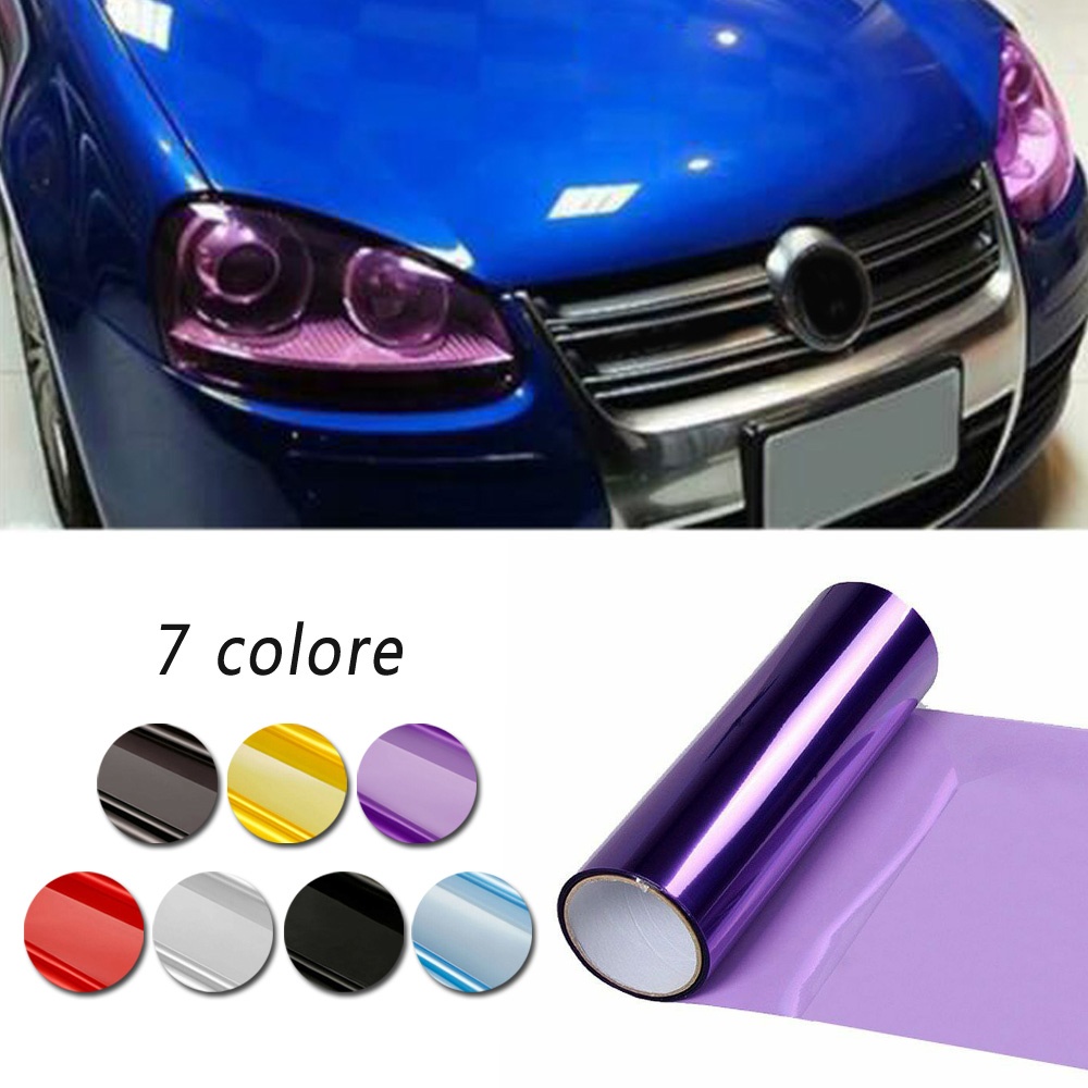 Auto Car Smoke Fog Light Headlight Taillight Tint Vinyl Film Sheet ...