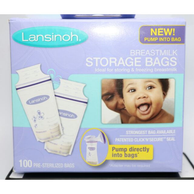 Caswerte Lansinoh Breastmilk Storage Bags 100 count Shopee Philippines