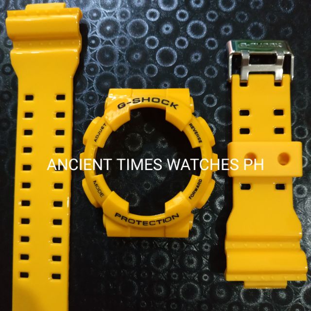 g shock ga 100 bezel and strap