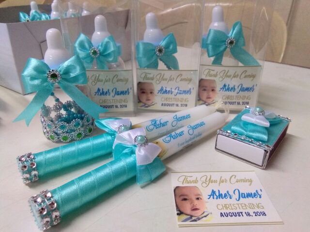 baptismal souvenirs for baby boy