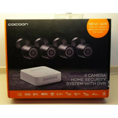Cocoon 4 Camera Home Security System 