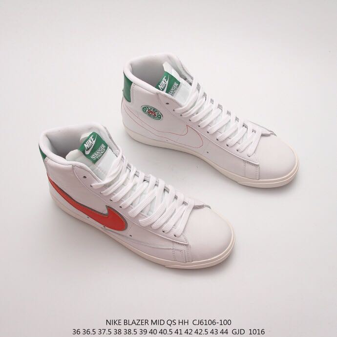 stranger things x nike blazer mid hawkins high